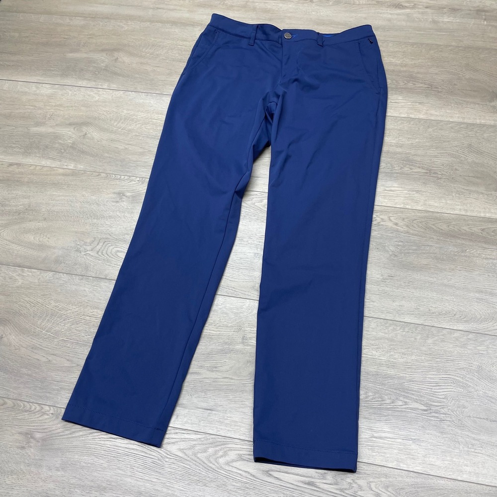 Twillory Performance Pants Mens 32x32 Blue Tailored Fit Chino